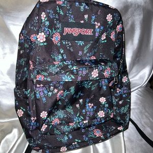 Jansports cute floral Backpack